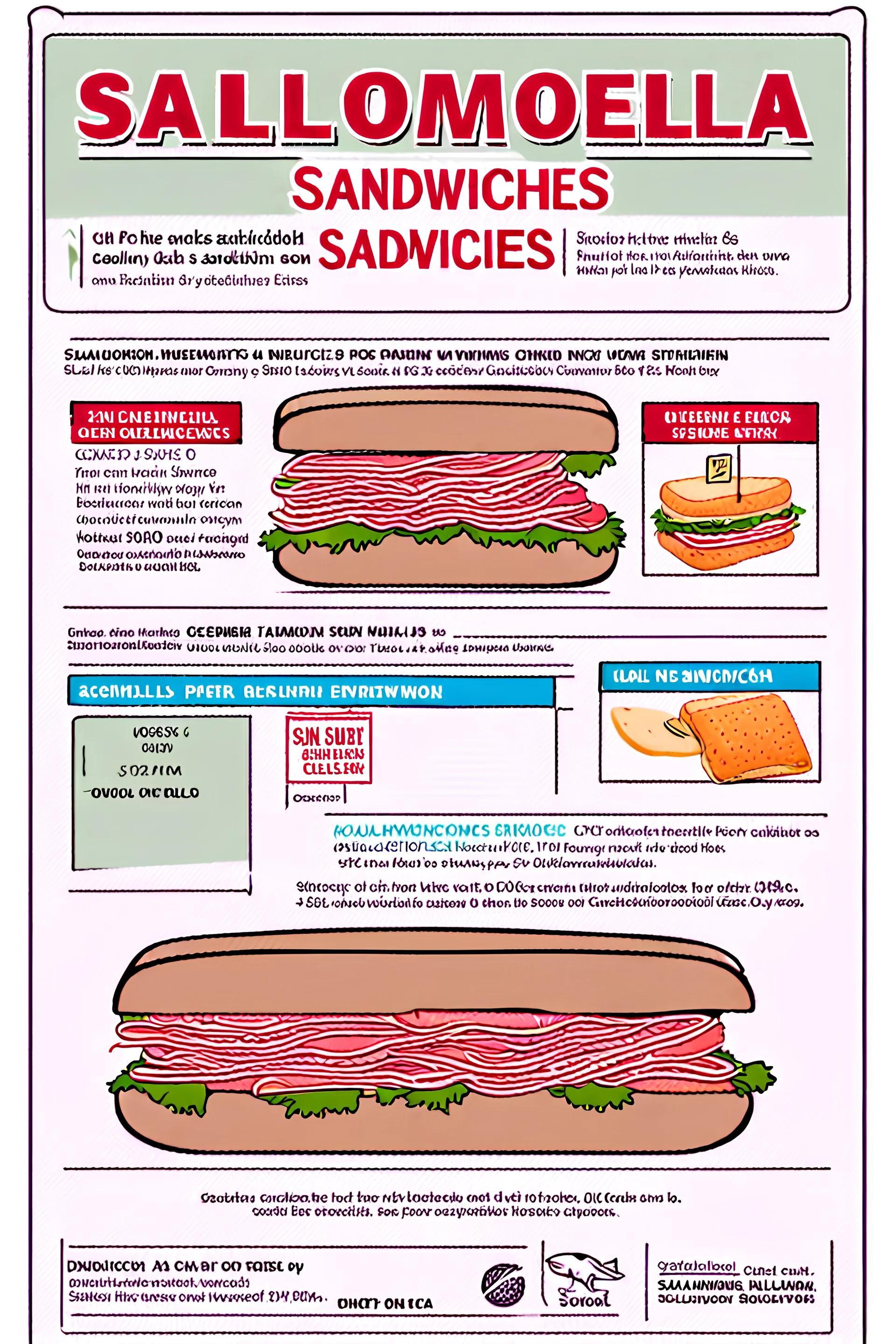 Salmonella sandwiches