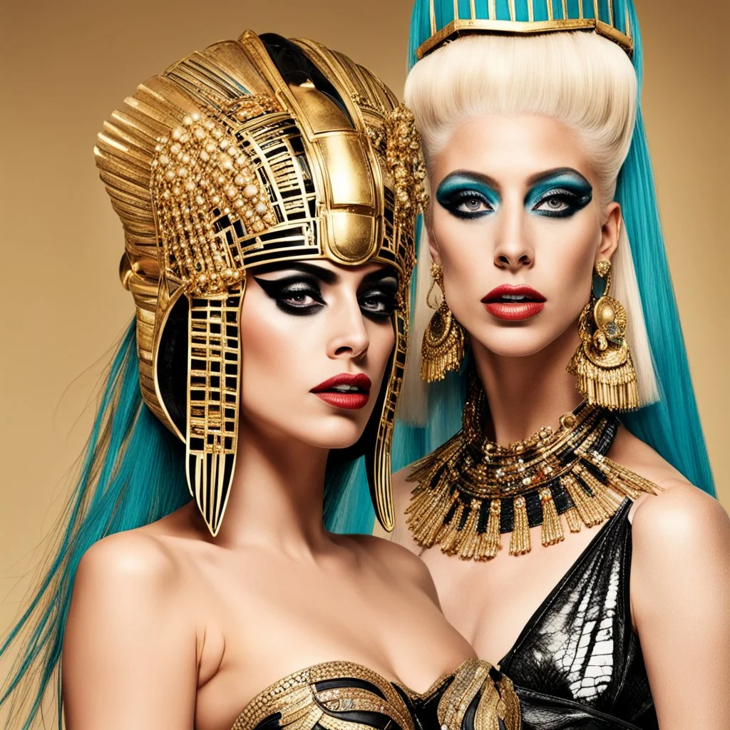 Cleopatra meets Lady Gaga