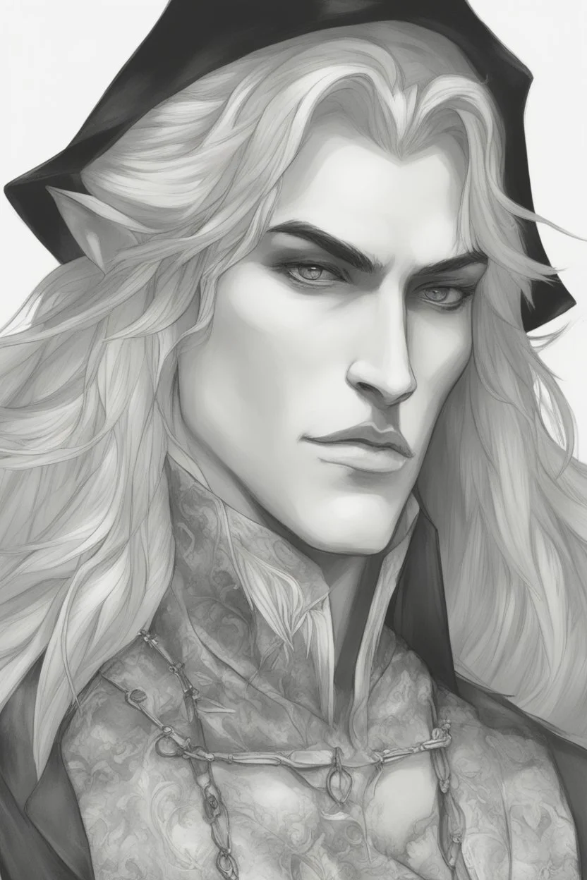 Handsome Strahd Von Zarovich from dnd