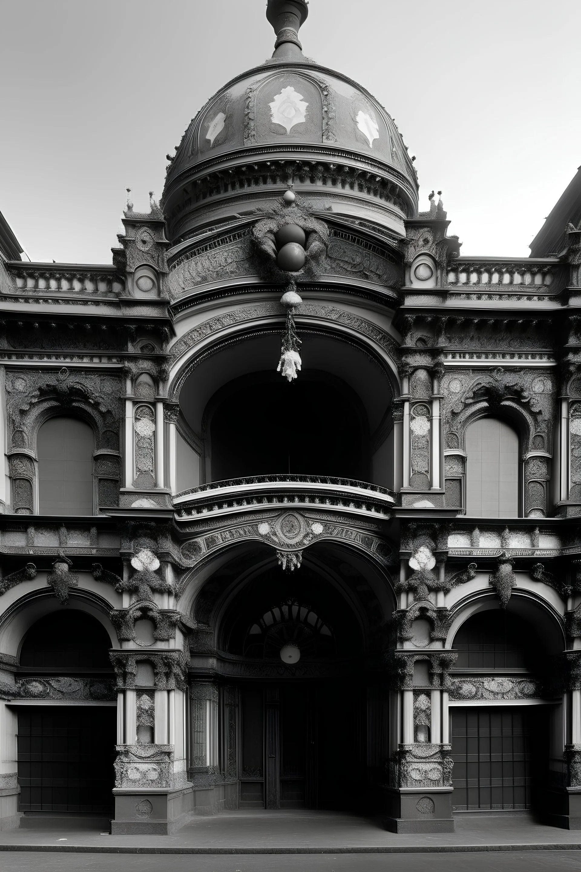 Victorian theatre, exterior