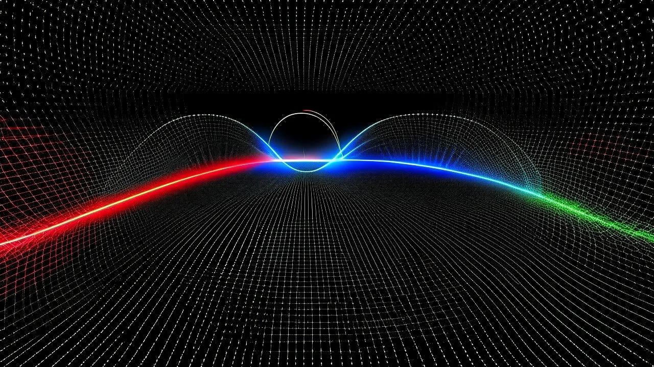 الانتِقَالُ بَيْنَ الأَبْعَادِ وَاِسْتِغْلَالُ التَّمْوِجَاتِ الْكُمِّيَّةِ