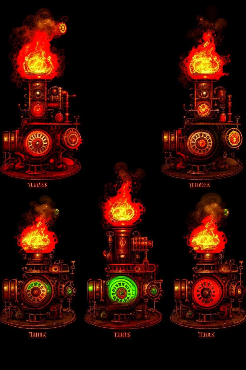 Firestarters of steam punk