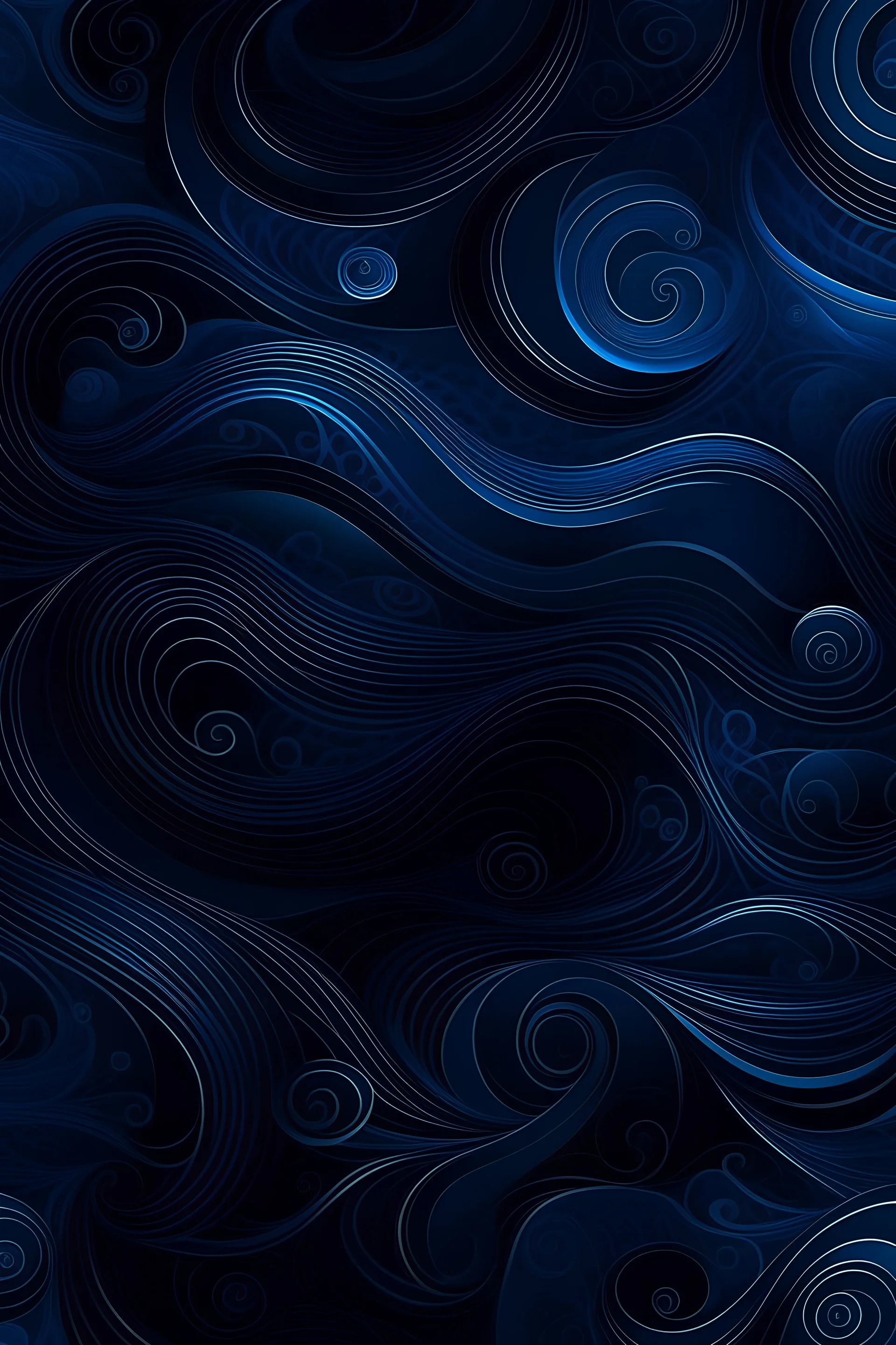 background in dark blue mate tons