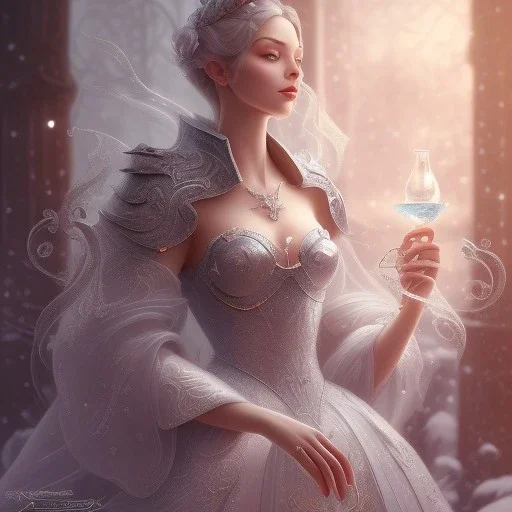  glass slipper ,magical, snow, sharp, ornate, elegant, highly detailed, artstation, concept art, smooth, sharp focus, illustration, 8k,intricate