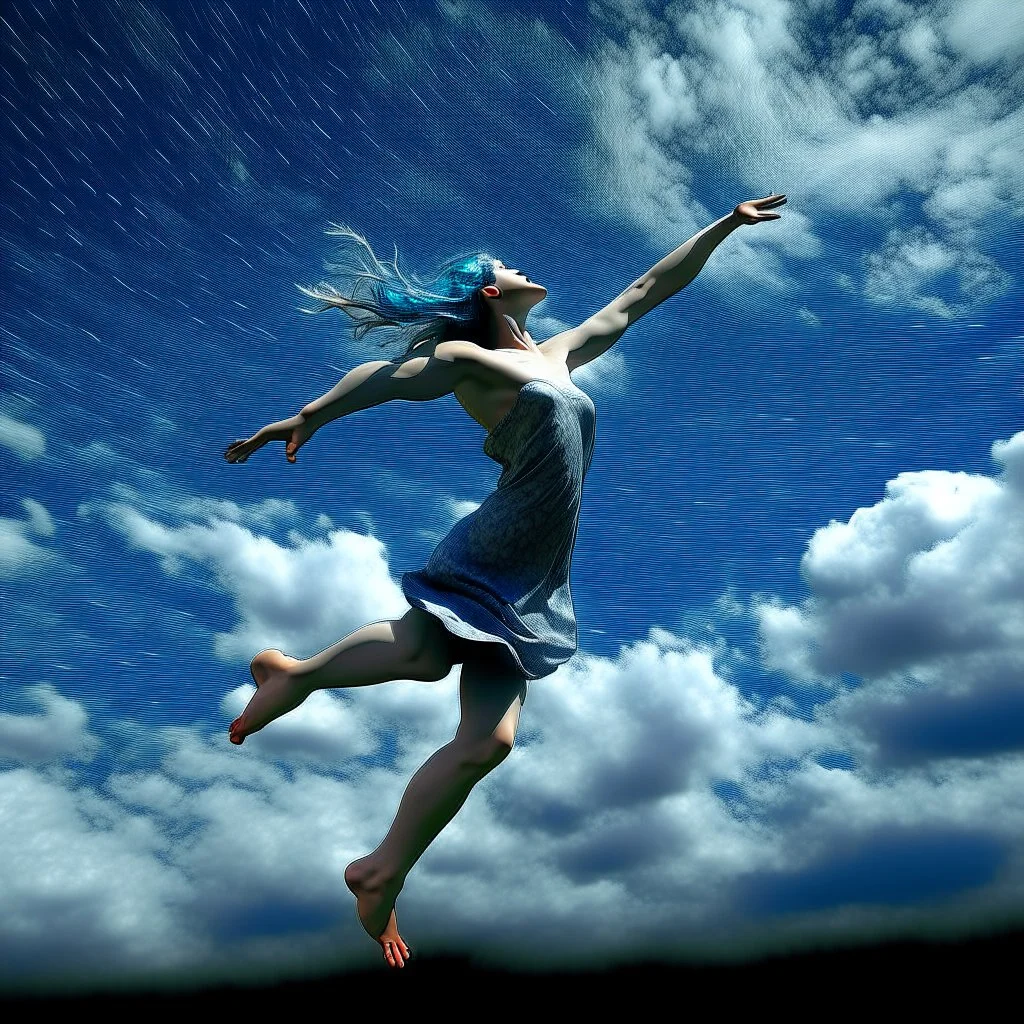 Dancing pn the sky