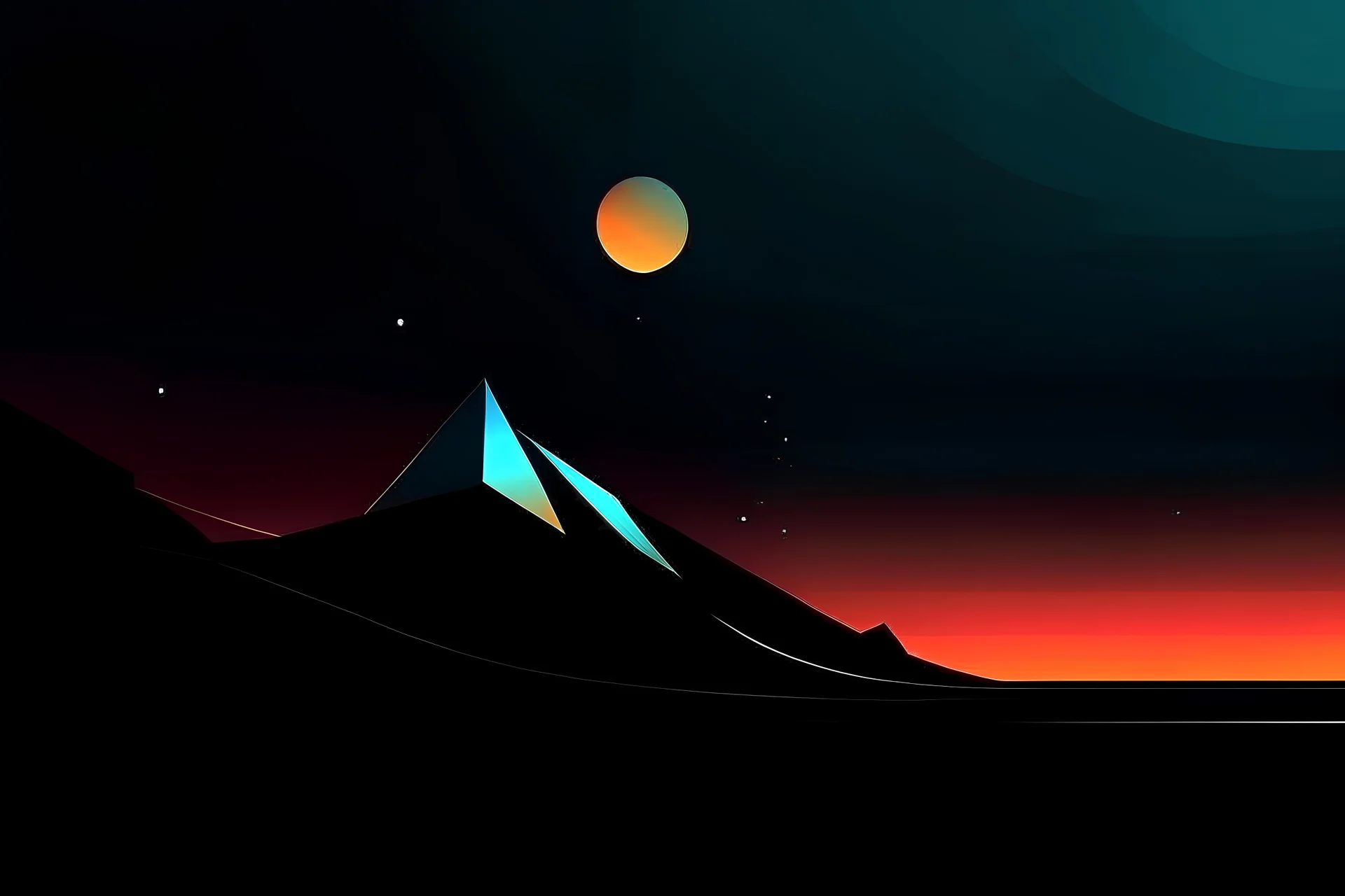 #image abstract minimalistic space for MacBook wallpaper