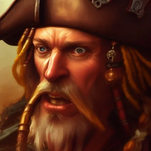 close up of an old pirate drinking rum, deep focus, d & d, fantasy, intricate, elegant, highly detailed, hyperphotography, artstation, concept art, matte, sharp focus, illustration, hearthstone, art by artgerm and greg rutkowski and alphonse mucha centered.