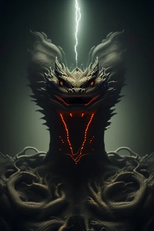 portrait photography of an ethereal beautiful dragon god, Electricity theme art, Dark moody night atmosphere, Portrait of a dragon by Michelangelo, 8K, close-up face, anatomically perfect face, oak tree roots, ignore NSFW