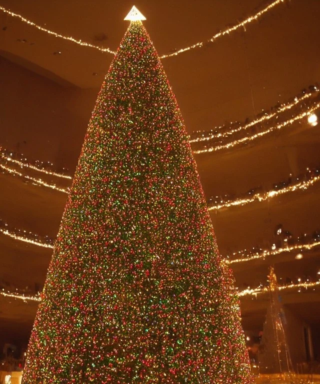 Great pyramid christmas tree