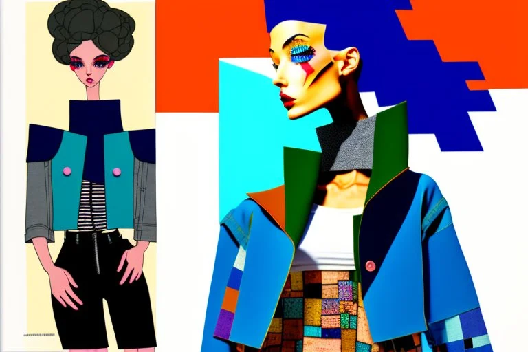 whimsical arafed nonsense, patchwork vibe, (((side view))) two arafed (((storm clouds))) fighting each other in a rainy whimsical downtown street with extreme body action and with (((exaggerated body parts))), (((oversize head))), sharp color contrasts, amazing shadows, (((exaggerated limbs and head))), minimal cozy, warm palette, bright bold warm summer colors with yellow orange black colors, color leak, heavily distorted views, amazing parallels, extreme urban decay