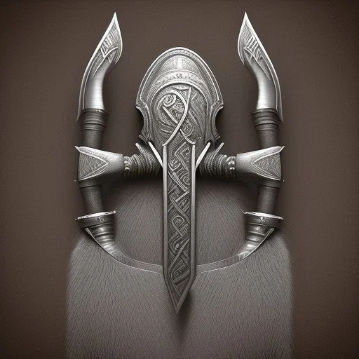 viking axe, intricate, photorealistic