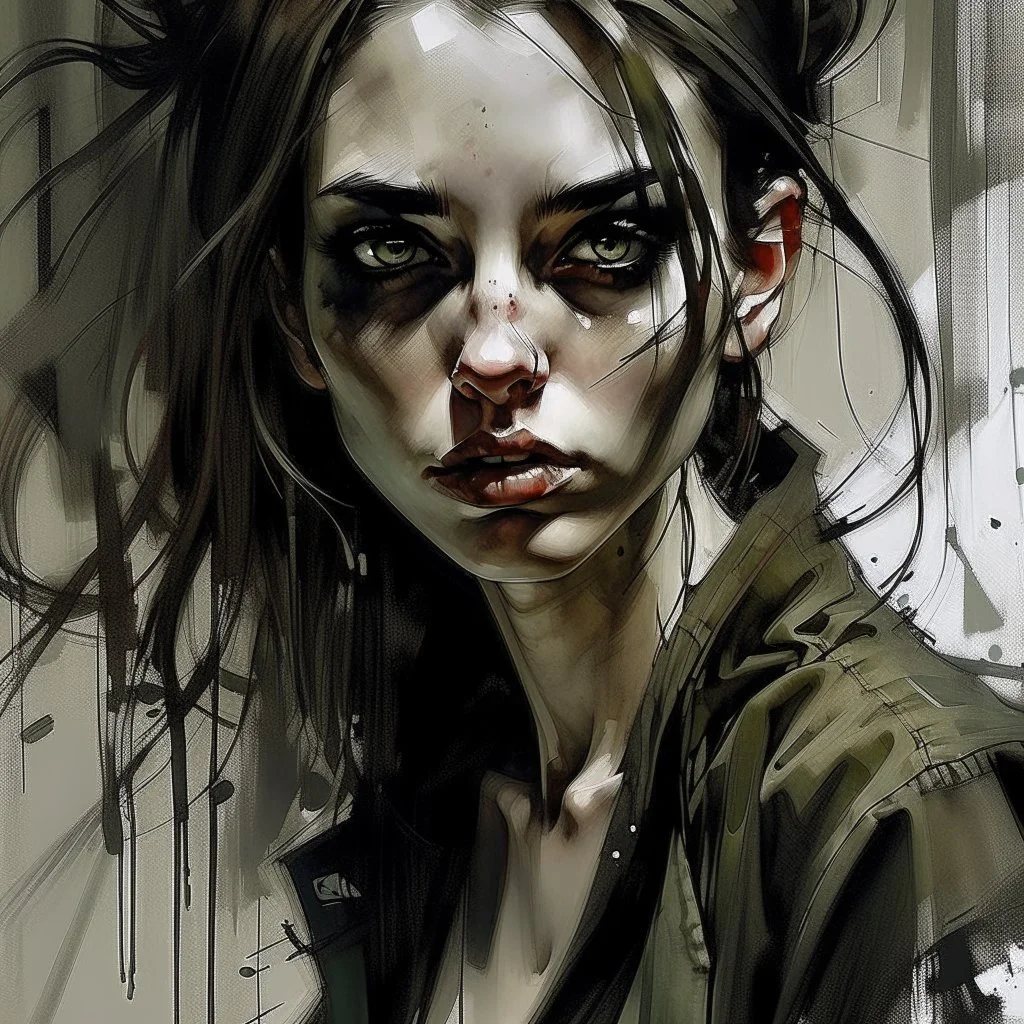 woman. Alex Maleev