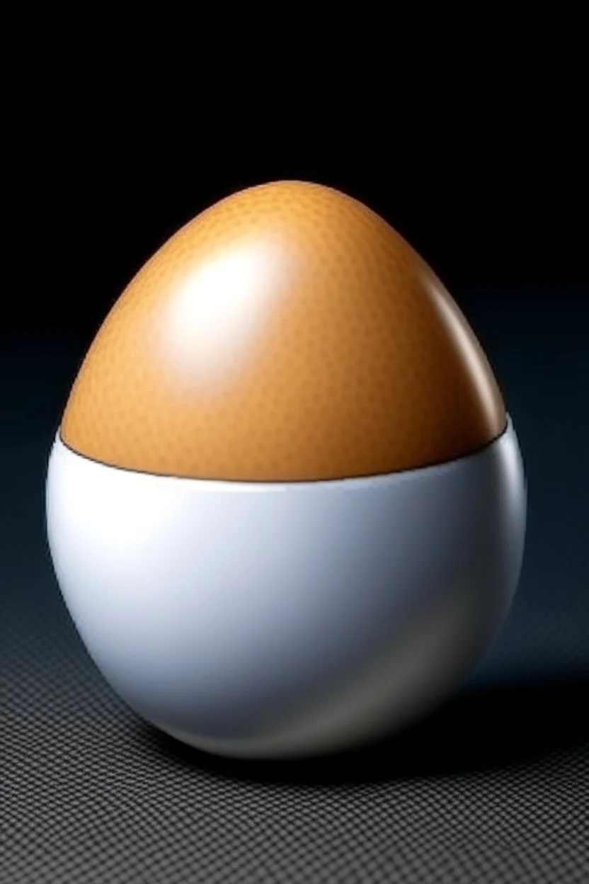 A boiled egg