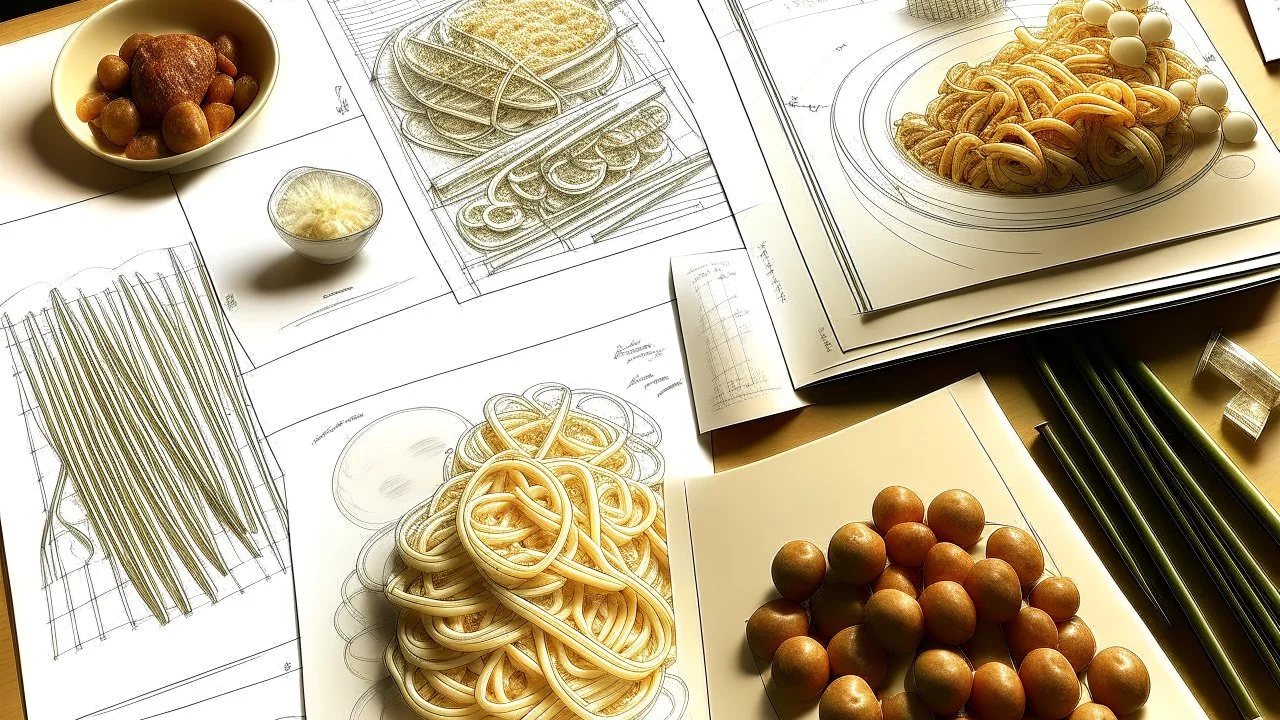 Analysis of Pasta Concept Sketches