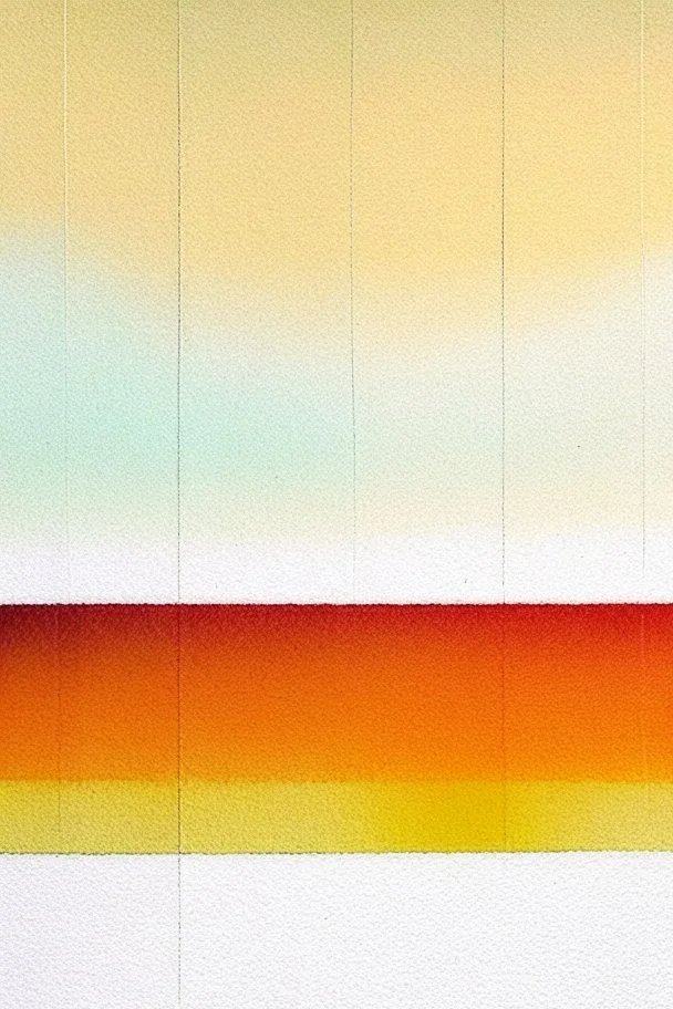 Abstract watercolour in the style of Agnes Martin. Pastel colours