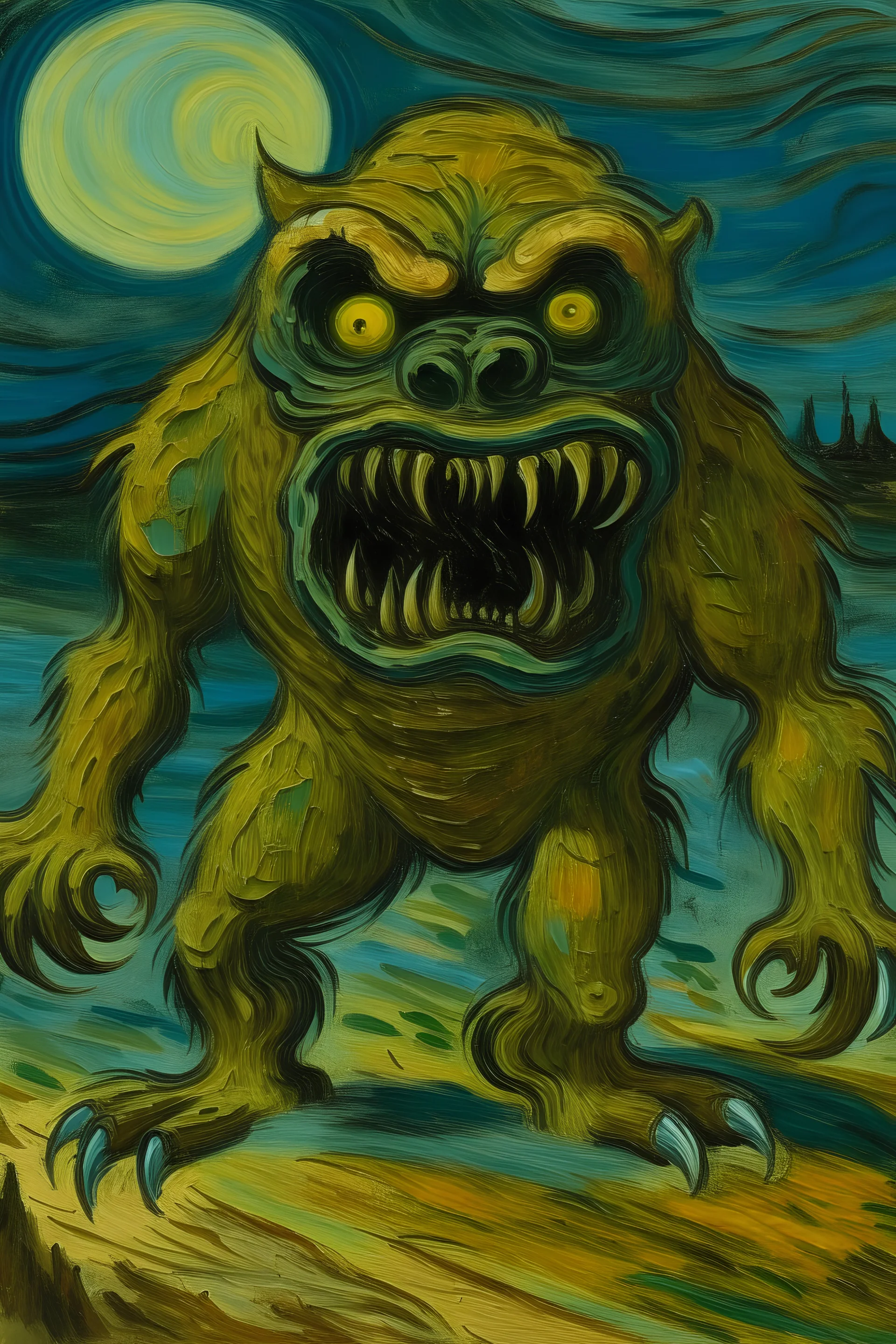 monster by van gogh