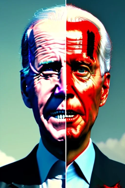 realistic image, joe biden zombie, arm cut and bleeding, night, walking with a limp, waist up view, dark ambient, highly detailed, sky background, concept art, unreal engine 5, god rays, ray tracing, RTX, lumen lighting, ultra detail, volumetric lighting, 3d, finely drawn, high definition, high resolution.