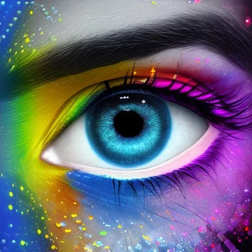 Rainbow eyes