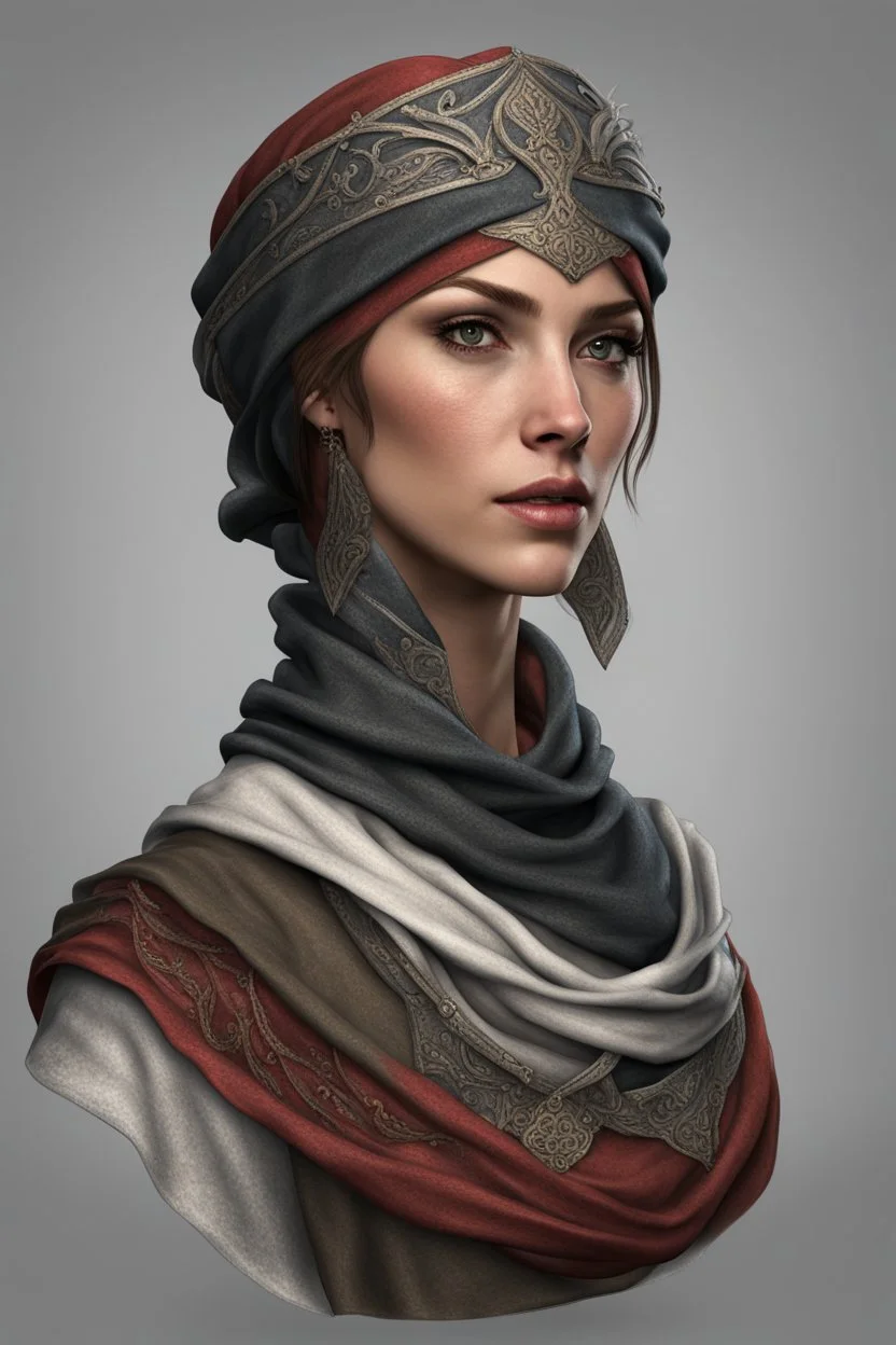 fantasy medieval bandana female