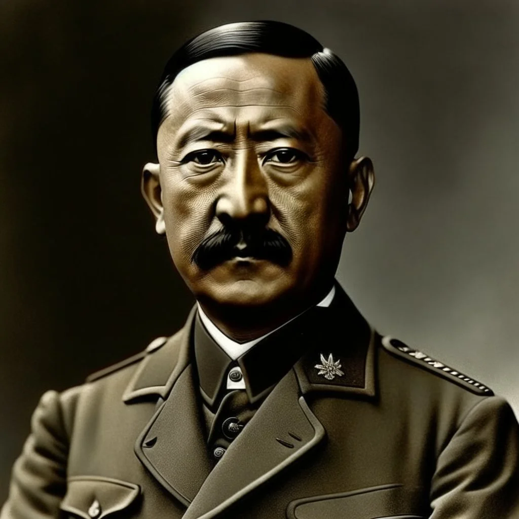 adolf hitler if he was black or chinese