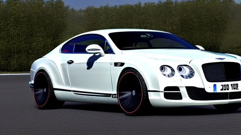 Luxury Bentley Bentayaga Ultimate Tuning , Photorealistic, 4K, Ultra Detailed, Front Quarter View