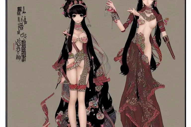 Women, Design by BiliBili, very detailed, 16k