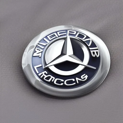 mercedes racing logo round badge