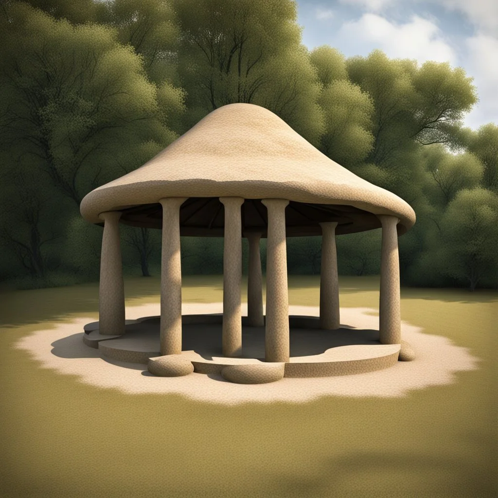 A Neolithic gazebo.