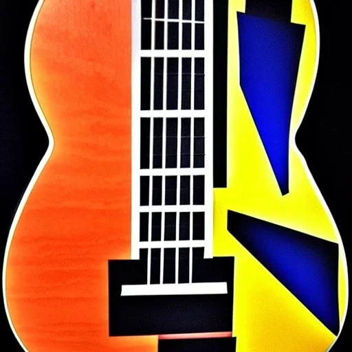 Cubism Guitar