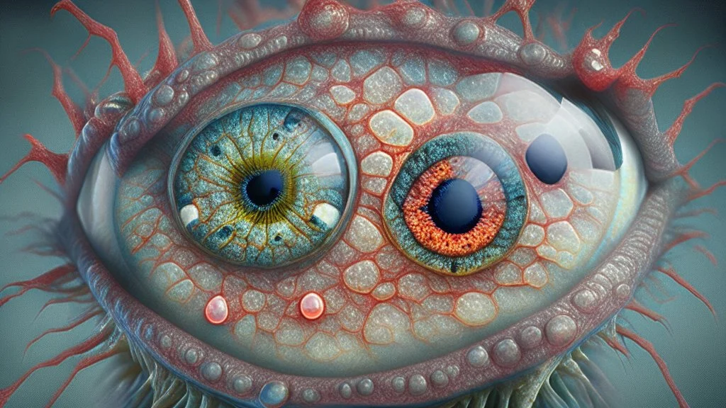 eyeball with herpes