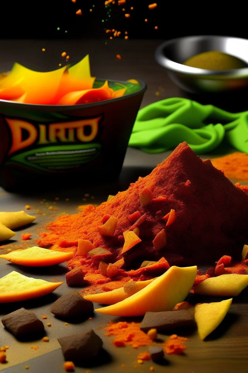 Dorito flavored dirt