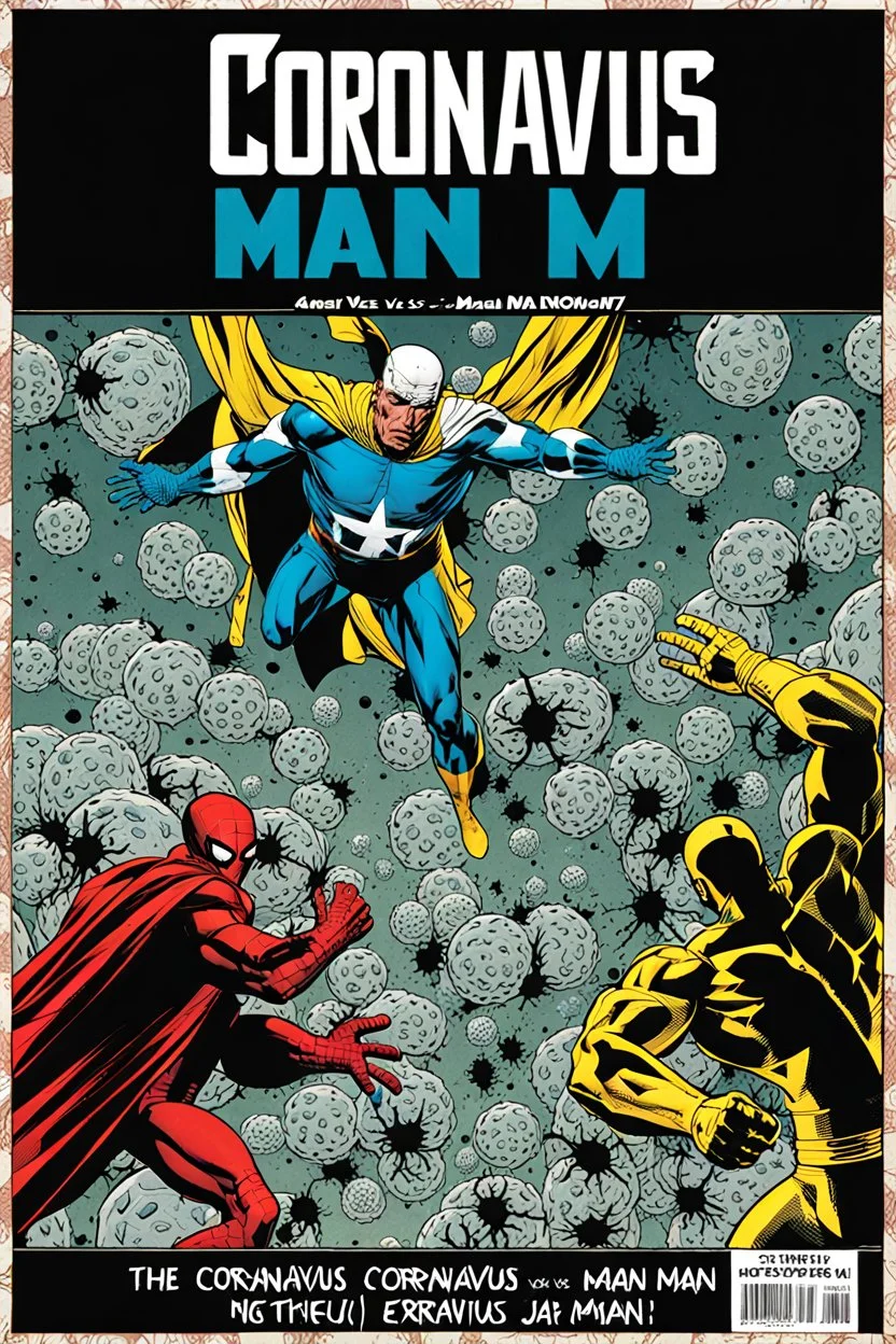 Coronavirus-man, Marvel, issue 70: Coranavirus man vs. Jab-man 💉