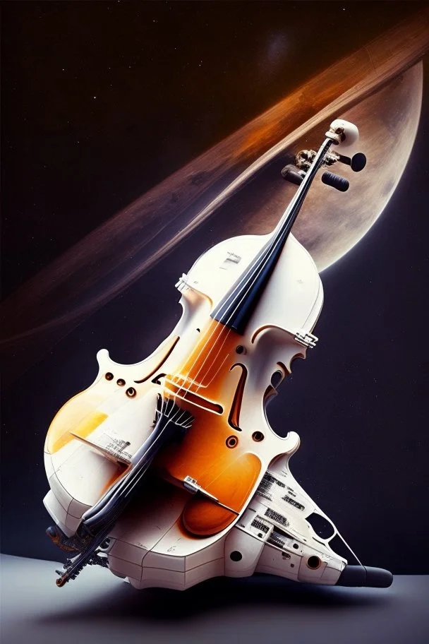 Space shuttle violin