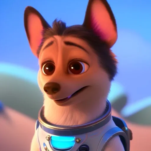 space dog