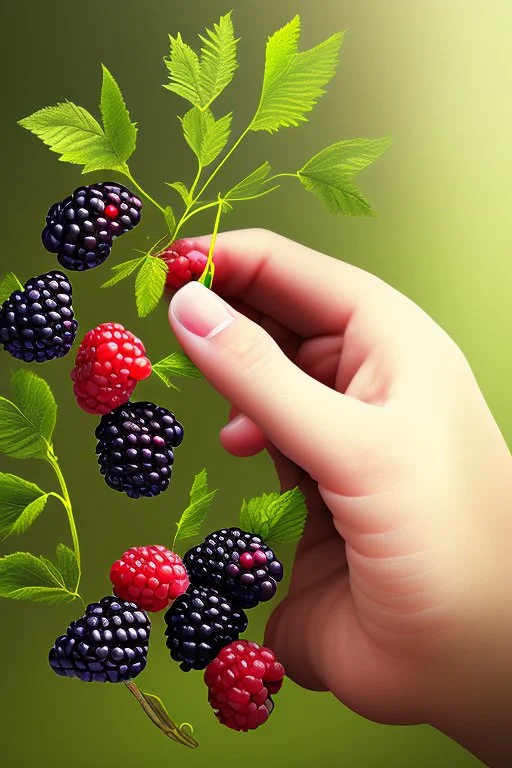 Picking the juiciest blackberries