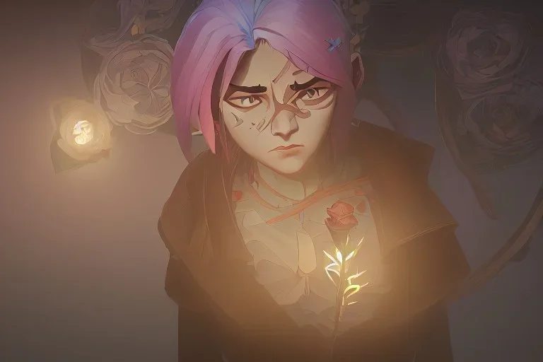 Bulbo com flores dentro