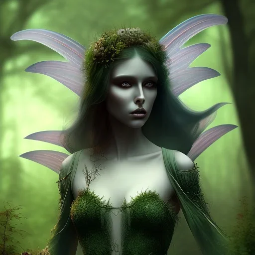 gothic woodland fairy