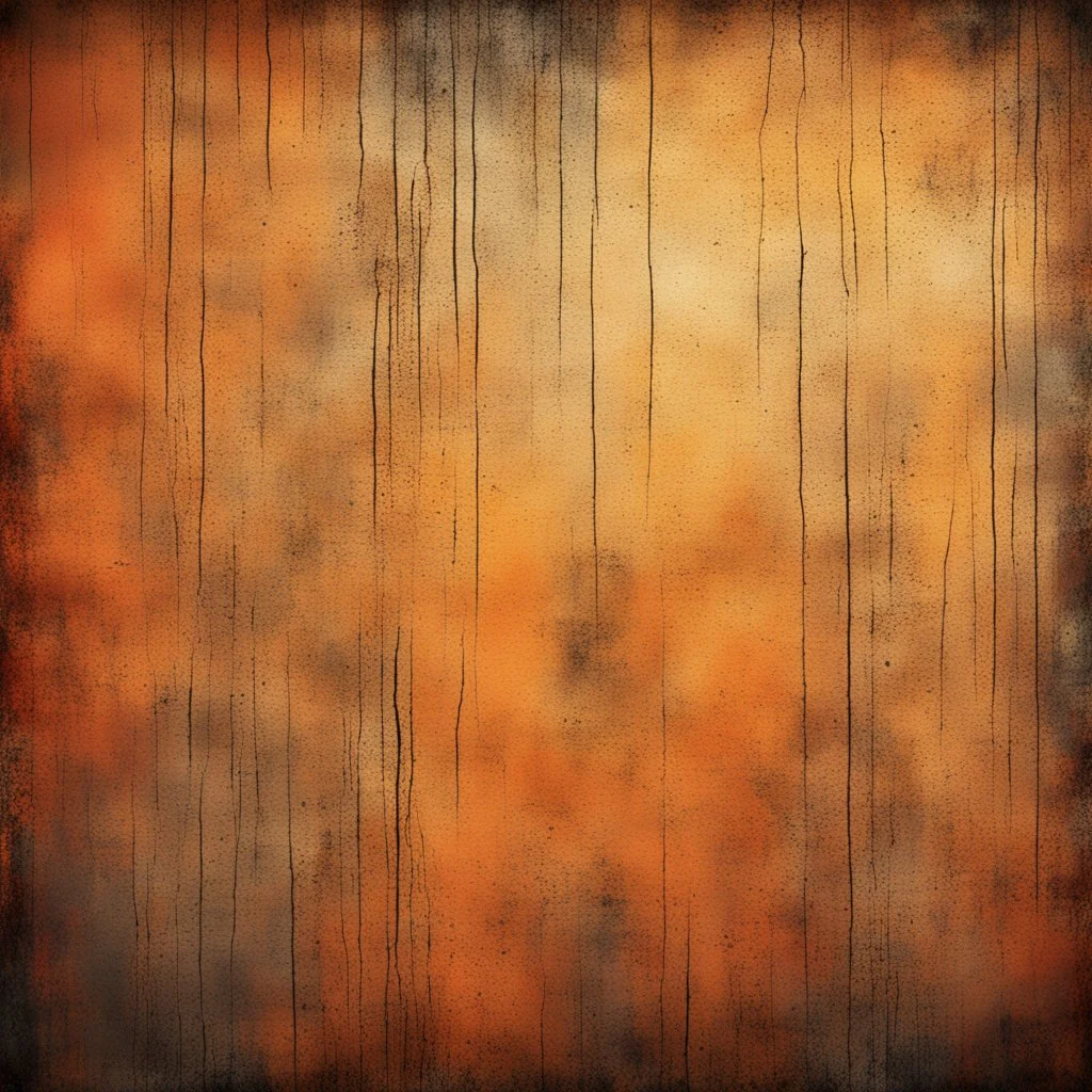 Hyper Realistic orange & golden multicolor grungy rustic texture with vignette effect