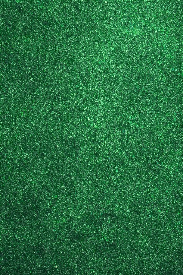 seamless green glittery background metallic chrome with reflections