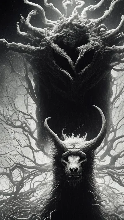 Your phone's background image represents an extremely dark and mysterious scene. The image features a pitch-black background, creating an aura of mystery and intrigue. Deep within the image, a cryptic monster is faintly visible, sporting a sly smile on its face. The monster's features appear enigmatic and profound, capturing the viewer's attention and arousing curiosity. The monster is subtly portrayed in the image, making it seem like a part of another mysterious world. The dark colors and dee