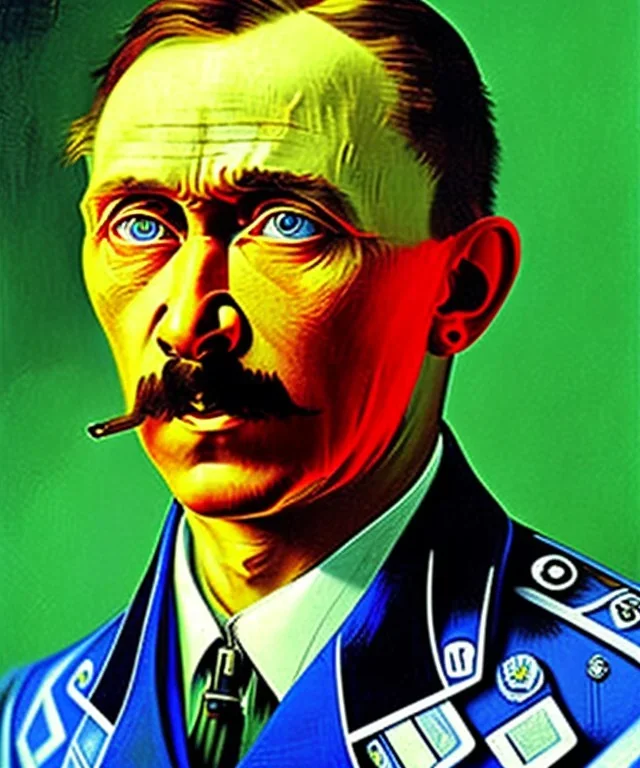 Adolf Hitler by van Gogh