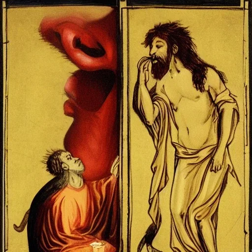 god kissing the devil