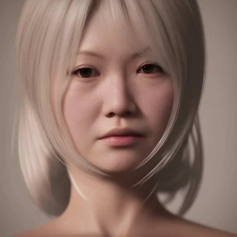 portrait only hitomi tanaka, white dress, 8k, highly realistic, octane render,