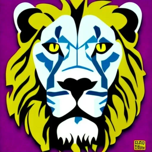 lions pop art