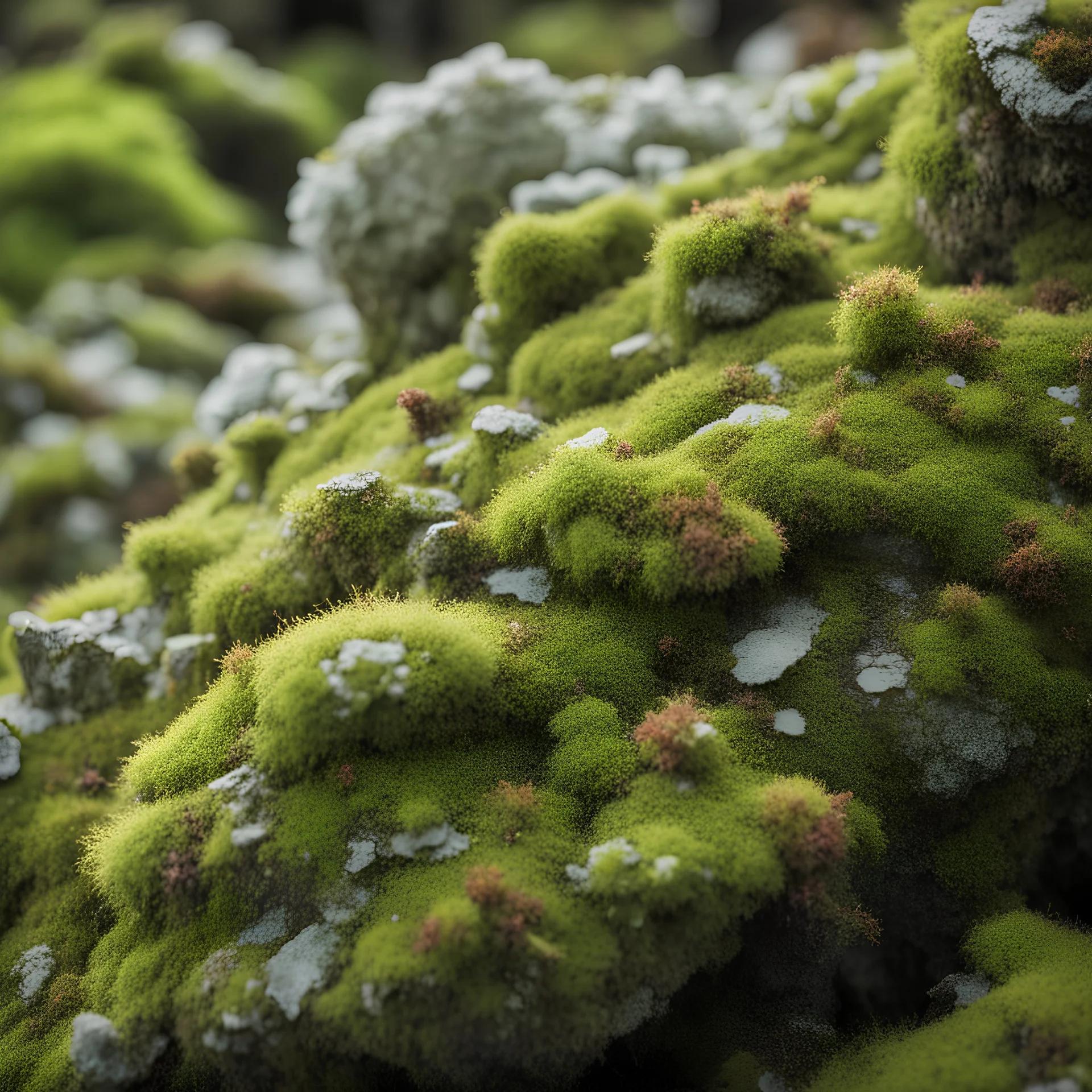 Moss and Lichen