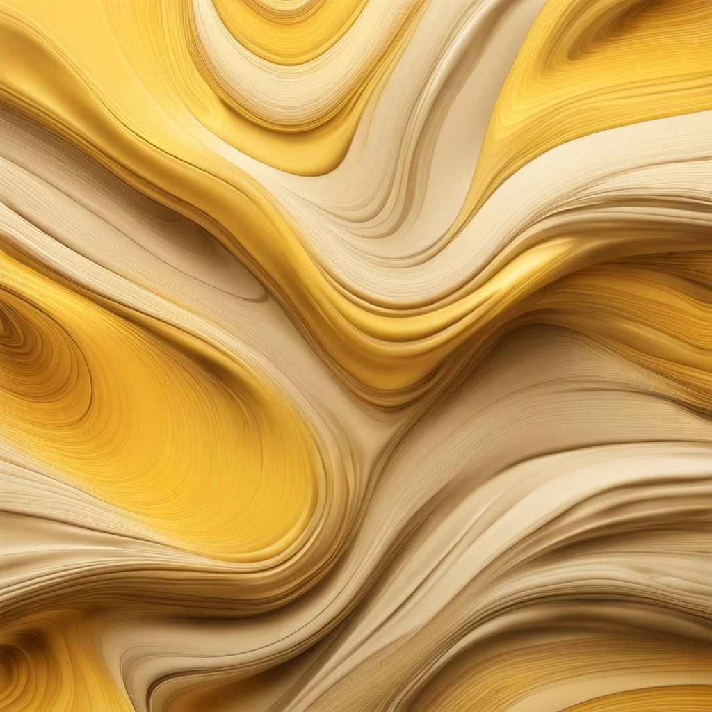 Hyper Realistic Yellow & Beige abstract Texture