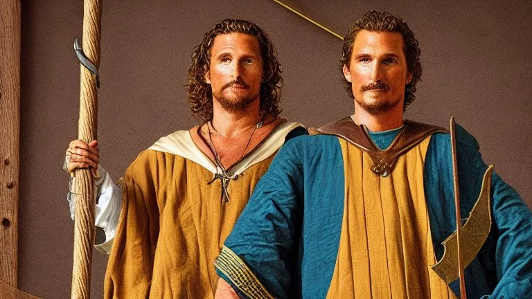 medieval sailor is Matthew McConaughey