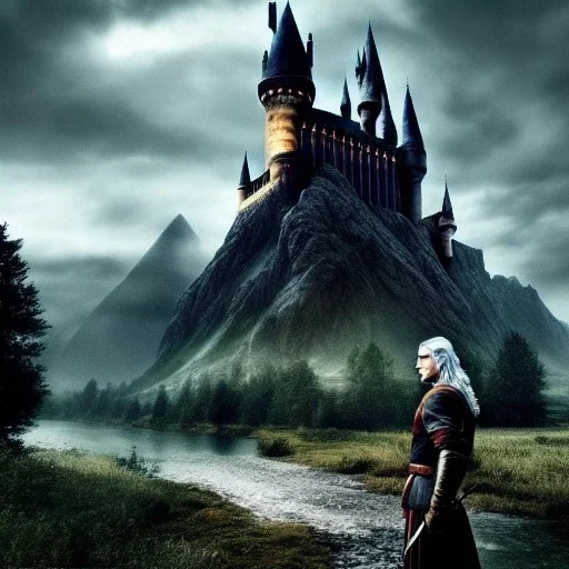 Paysage, the witcher, Harry Potter, hogwarts, lord of the ring