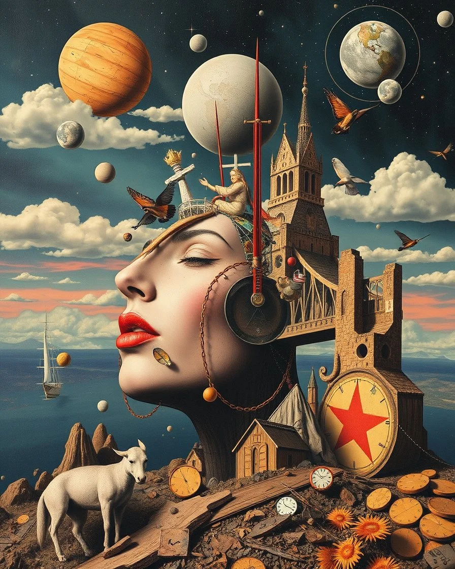 Neo Surrealism ,surrealism collage