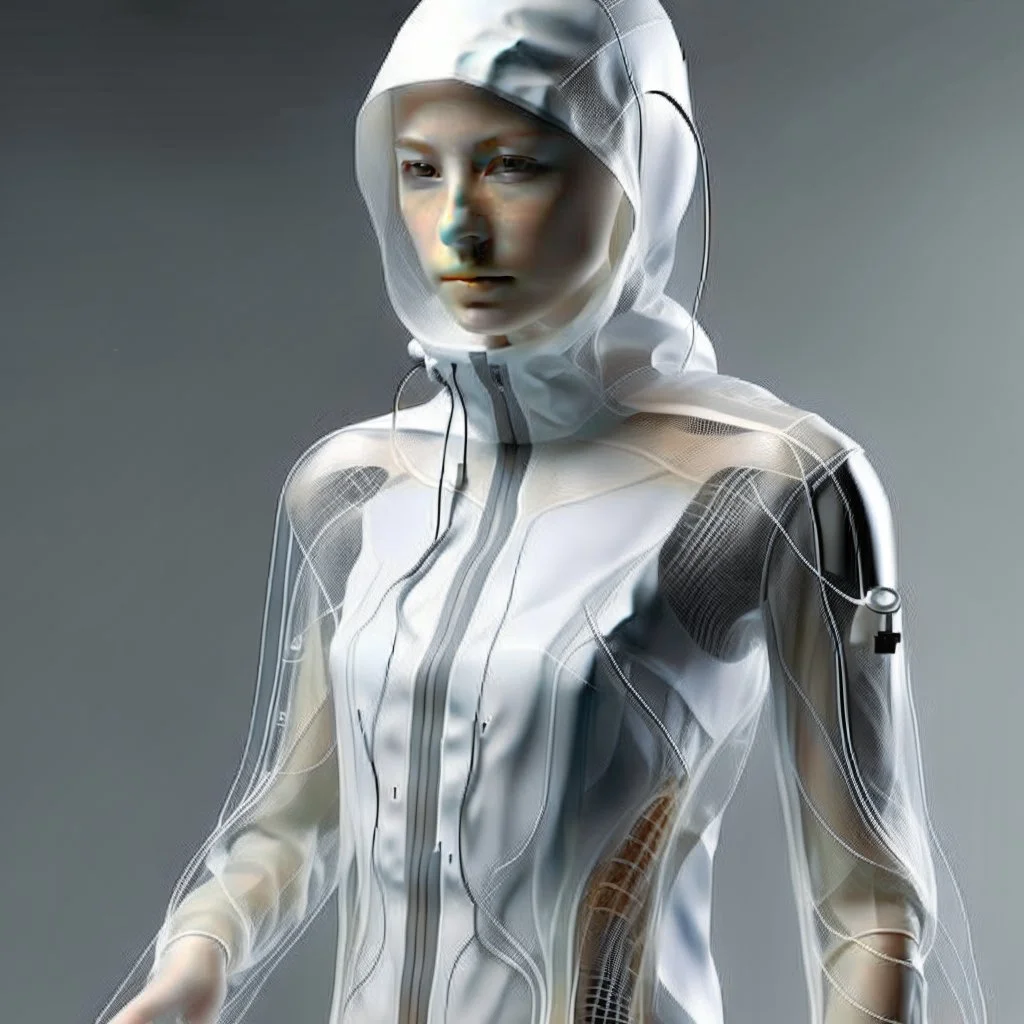 realistic bio technology clothes